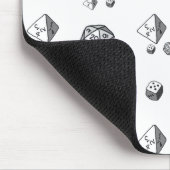 Tiled Dice Muismat (Hoek)