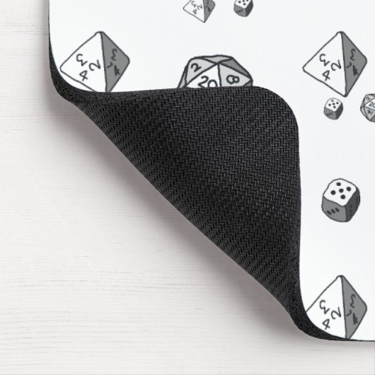 Tiled Dice Muismat (Hoek)