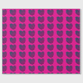 Tiled Hearts Inpakpapier (Vlak)