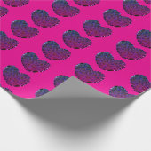 Tiled Hearts Inpakpapier (Hoek)