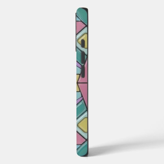 tiled pastel Case-Mate iPhone case (Achterkant / Links)