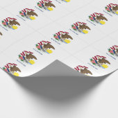 Tiled Pattern Ensign of Illinois Cadeaupapier (Hoek)