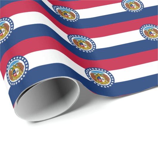 Tiled Pattern of Missouri Cadeaupapier (Rol Hoek)