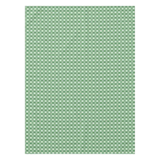 Tiled Spring Green Woven Pattern Tafelkleed (Voorkant)