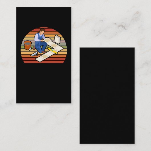 Tiler  Tile Craftsmen Visitekaartje (Voorkant / Achterkant)