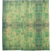 Tiles Backdrop Bathroom Douchegordijn (Voorkant)