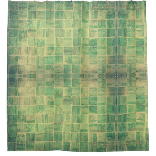 Tiles Backdrop Bathroom Douchegordijn (Voorkant)