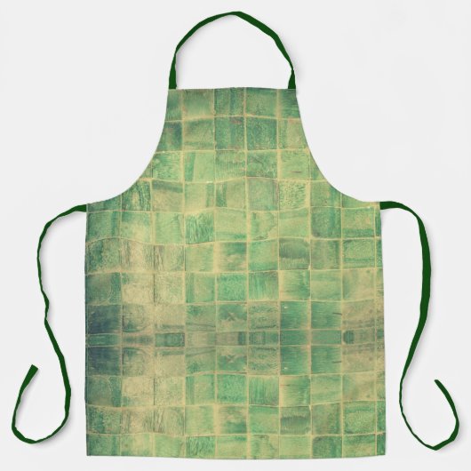 Tiles Backdrop Bathroom Schort (Voorkant)