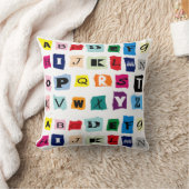 Tiles Trendy Alphabet Squares Kussen (Deken)