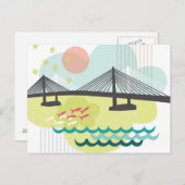 Tilikum Crossing Portland Briefkaart (Voorkant / Achterkant)