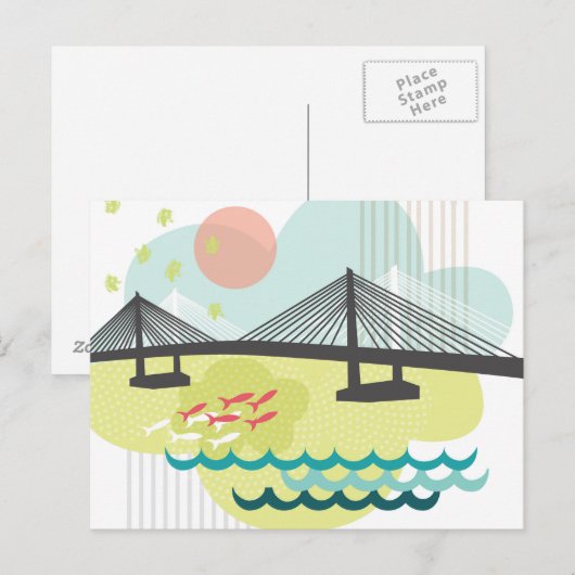 Tilikum Crossing Portland Briefkaart (Voorkant / Achterkant)