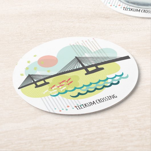 Tilikum Crossing Portland Onderzetter (Gebogen)