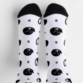 Tiling Cats Pattern Crew Socks – Adorable cats Sokken (Top)