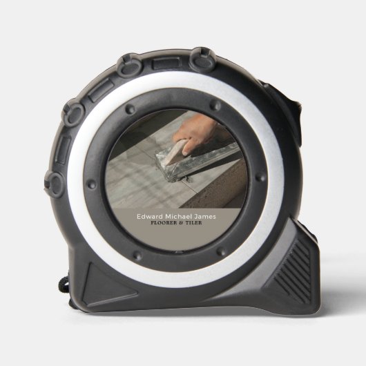 Tiling Trowel, Floorer, Tegel Installer Rolmaat (Voorkant)