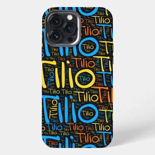 Tilio iPhone Hoesje (Achterkant)