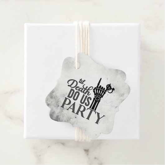 Till Death Bedankjes Labels (In situ)