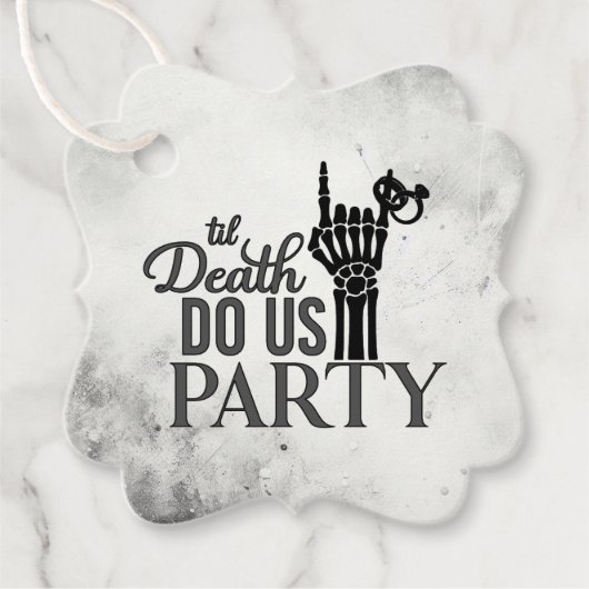 Till Death Bedankjes Labels (Voorkant)