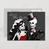Till Death beroemd gemaakt door Save the Date door Aankondigingskaart (Voorkant / Achterkant)