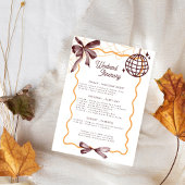 Till Death Bow Cocktail Halloween Bacheloerette In Kaart