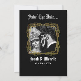 Till Death Dia De Los Muertos Bewaar de datum Save The Date