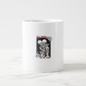 Till Death Do ons Part Wedding Skelet Couple Vale Grote Koffiekop (Voorkant)