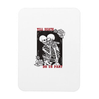 Till Death Do ons Part Wedding Skelet Couple Vale Magneet