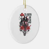 Till Death Do Us Apart Classic Keramisch Ornament (Rechts)