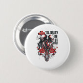 Till Death Do Us Apart Classic Ronde Button 5,7 Cm (Voorkant /achterkant)