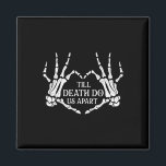 Till Death Do Us Apart - Huwelijksgeloften Huwelij Magneet<br><div class="desc">Till Death Do Us Apart - Huwelijksgeloften Bruid Bruidegom</div>