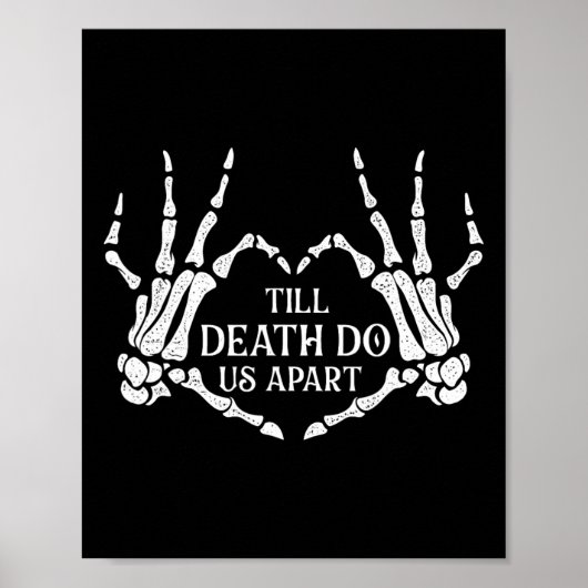 Till Death Do Us Apart - Huwelijksgeloften Huwelij Poster (Voorkant)