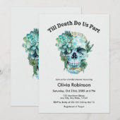 Till Death Do Us beroemd gemaakt door Halloween Vr Kaart (Voorkant / Achterkant)