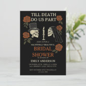 Till Death Do Us beroemd gemaakt door Halloween Vr Kaart (Staand voorkant)