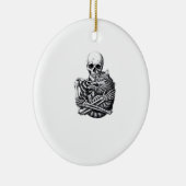 Till Death Do Us Classic & Quote Keramisch Ornament (Rechts)