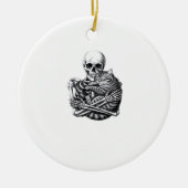 Till Death Do Us Classic & Quote Keramisch Ornament (Voorkant)