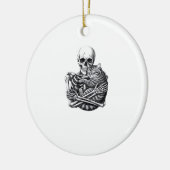Till Death Do Us Classic & Quote Keramisch Ornament (Links)
