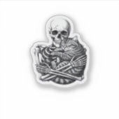 Till Death Do Us Classic & Quote Sticker (Voorkant)