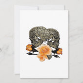 Till Death Do Us Grappig Ontwerp voor Halloween Feestdagenkaart (Voorkant)