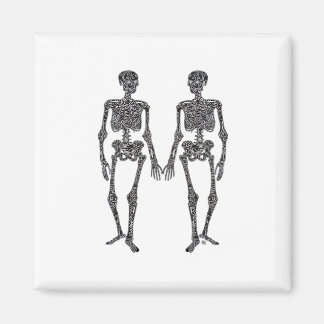 Till Death Do Us Part 2 Skeletons Klassiek Magneet
