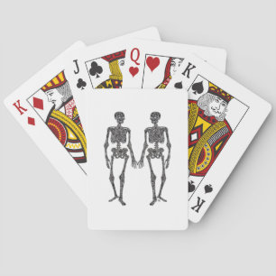 Till Death Do Us Part 2 Skeletons Klassiek Pokerkaarten