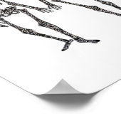 Till Death Do Us Part 2 Skeletons Klassiek Poster (Hoek)