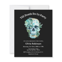 Till Death Do Us Part Bachelorette Party Uitnodige