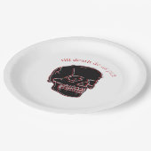 Till Death Do Us Part beroemd gemaakt door Glitch Papieren Bordje (Gekanteld)