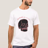 Till Death Do Us Part beroemd gemaakt door Glitch  T-shirt (Voorkant)