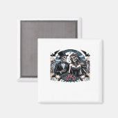 Till Death Do Us Part beroemd gemaakt door Gothic  Magneet (Voorkant / Achterkant)