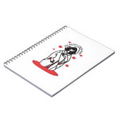 Till Death Do Us Part beroemd gemaakt door Hauntin Notitieboek (Linkerzijde)