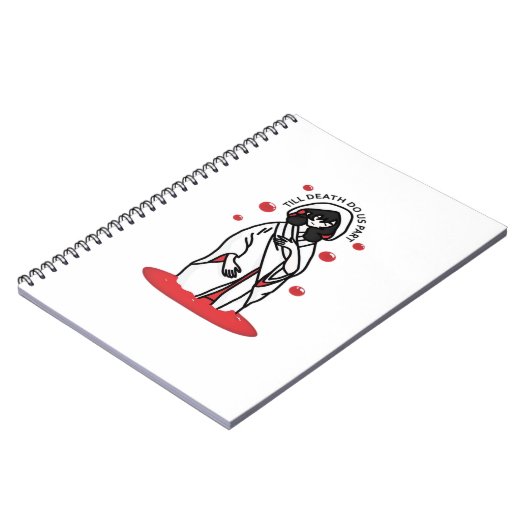 Till Death Do Us Part beroemd gemaakt door Hauntin Notitieboek (Linkerzijde)