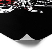 Till Death Do Us Part beroemd gemaakt door Skeleto Poster (Hoek)