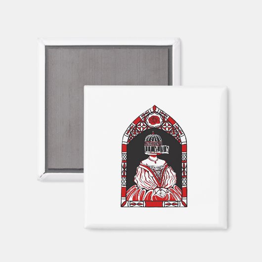 Till Death Do Us Part Caged Vogelklassieker Magneet (Voorkant / Achterkant)