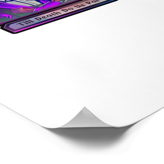 Till Death Do Us Part Classic - Basisesthetiek Poster (Hoek)