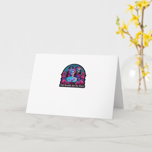 Till Death Do Us Part Classic beroemd gemaakt door Kaart (Gele Bloem)